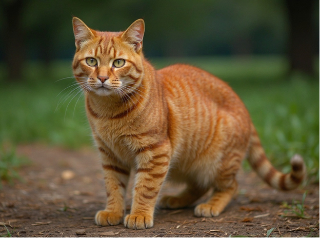 Детский рисунок кошки нейросетью в фото