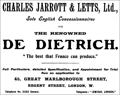    De Dietrich (  Lorraine-Dietrich)&nbsp;