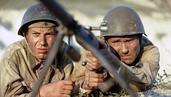 Кадр из фильма «Они сражались за Родину»