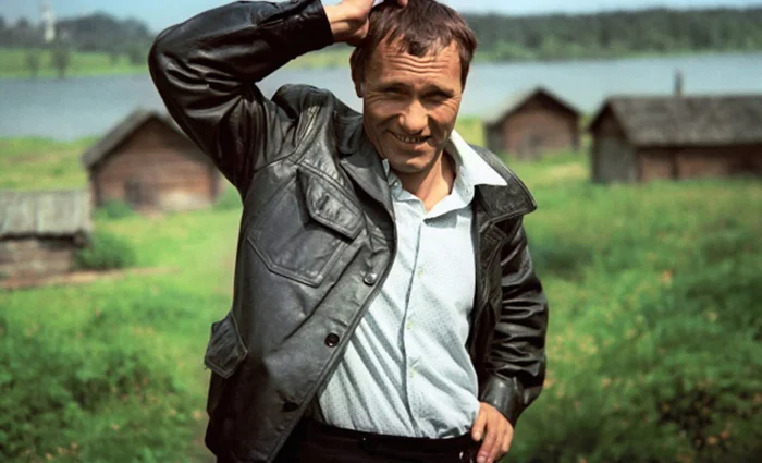 На съемках фильма «Калина красная»