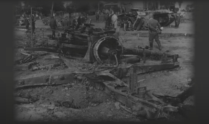 Зенитка 88, основное противотанковое средство немцев в начале войны.