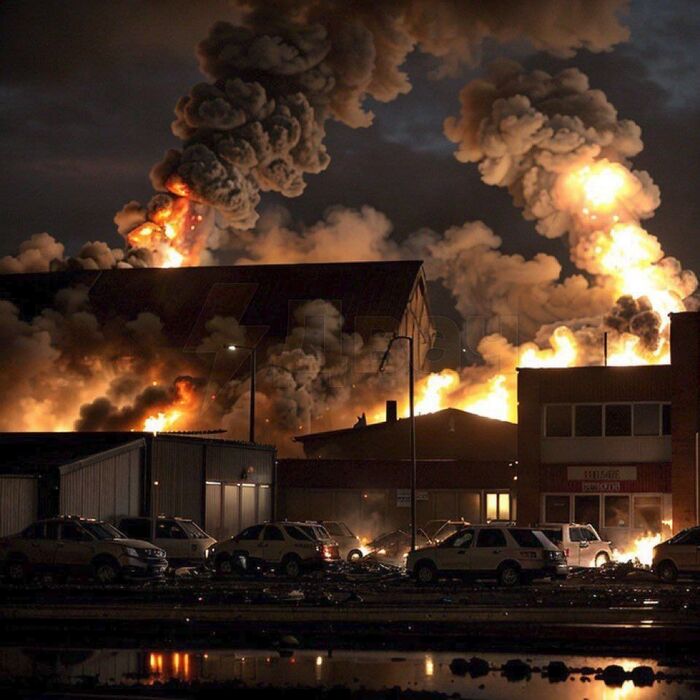 Мощный взрыв прогремел в промышленном районе британского Суиндона — Sky News