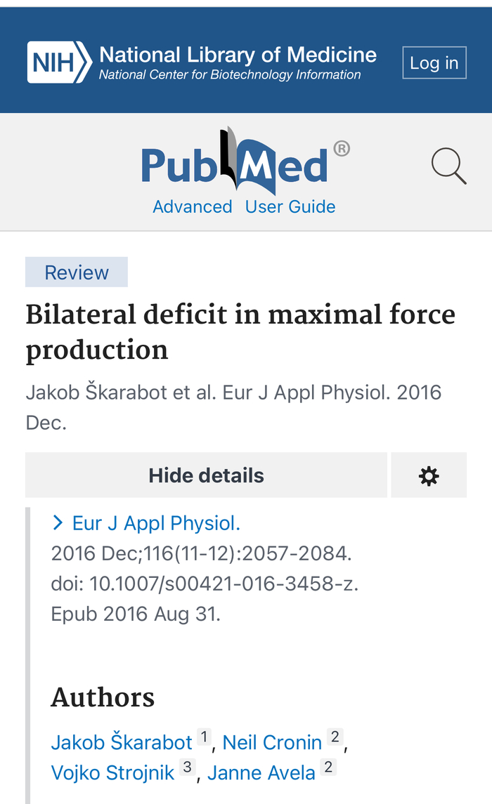 &#x160;karabot J., Cronin N., Strojnik V., Avela J. (2016)