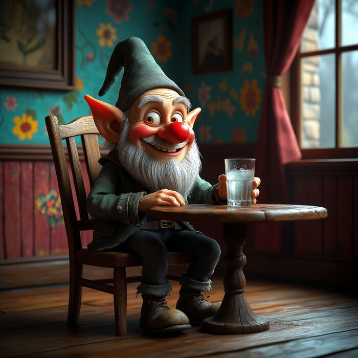 Когда белка пришла в гости