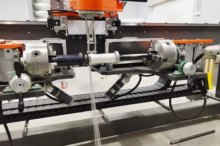 Новый российский станок для намотки композитов запустили на Кировском заводе «Маяк»