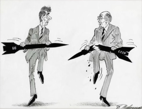 Договор о ликвидации ракет средней и меньшей дальности. 1987г