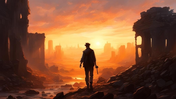 Руины ожиданий и закат жизни...