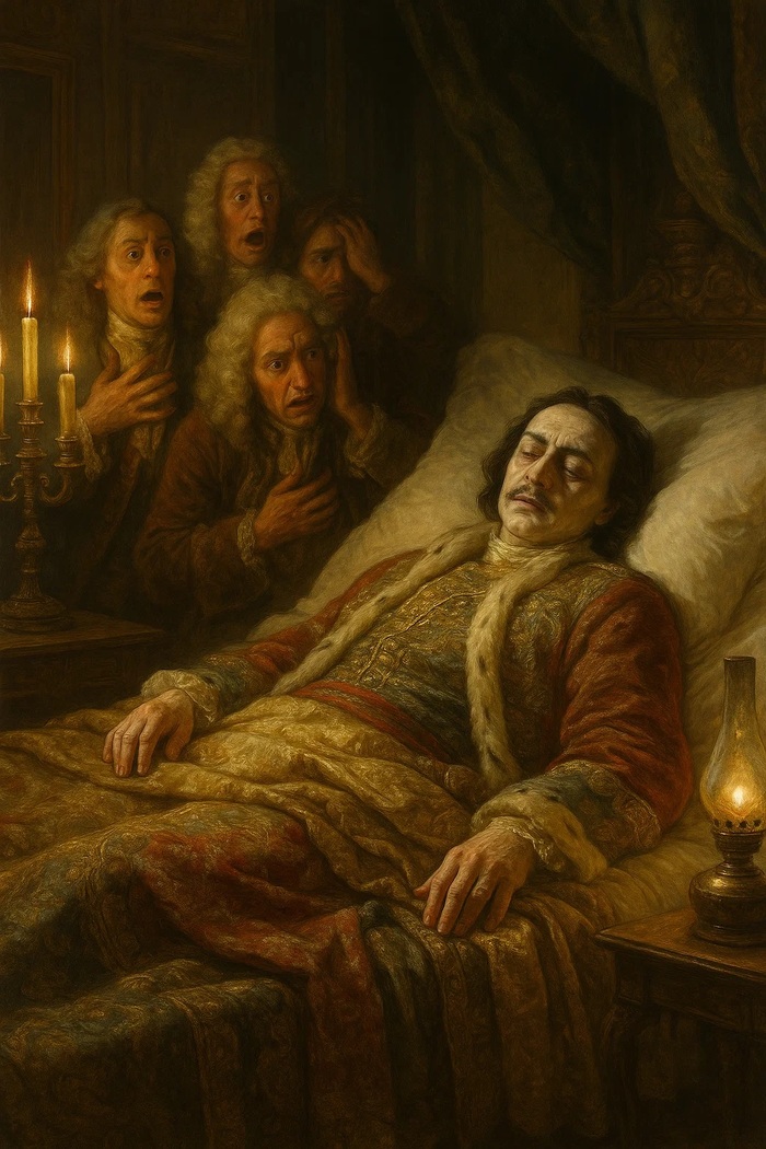 Как Пётр I умирал в страшных муках