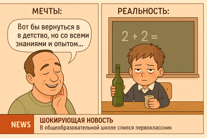 Вот бы вернуться в детство...