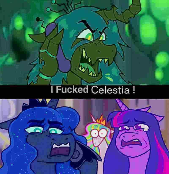 Среди членов королевской семьи распространяется отчаяние, поскольку Криззалис раскрывает секреты