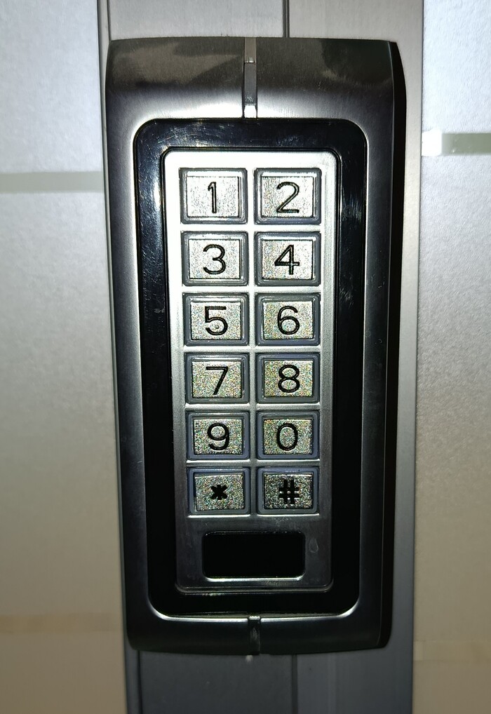 Инструкция кодонаборной панели