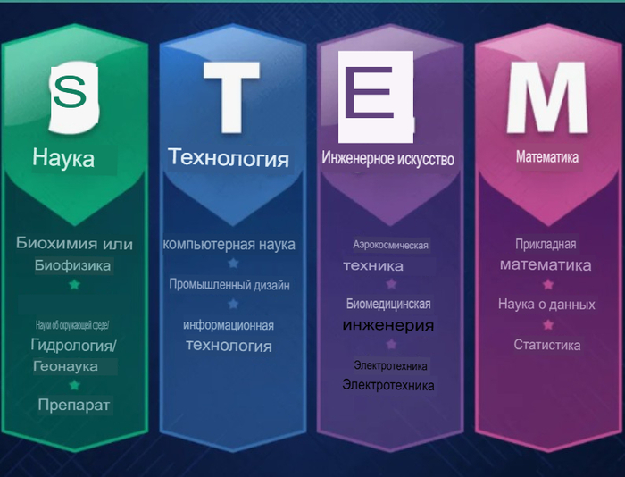 STEM (Science, Technology, Engineering, and Mathematics  , ,   ).  .