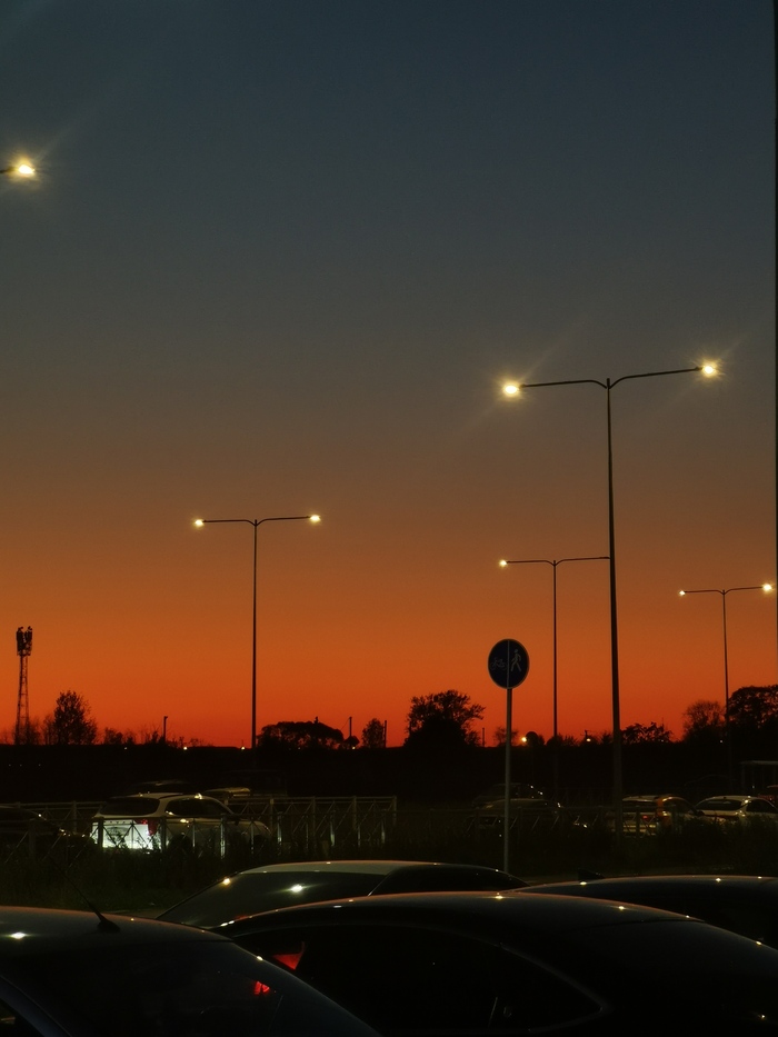 Ночь. Улица. Фонари