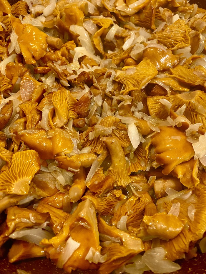 Лисички жарятся, слюни текут :-)