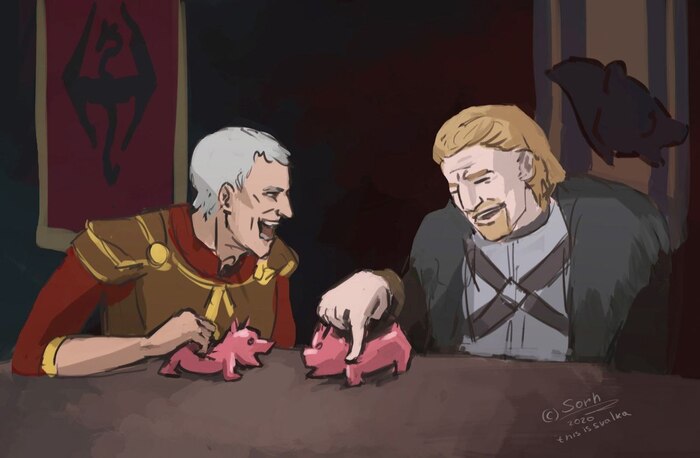 Во время переговоров на Высоком Хротгаре