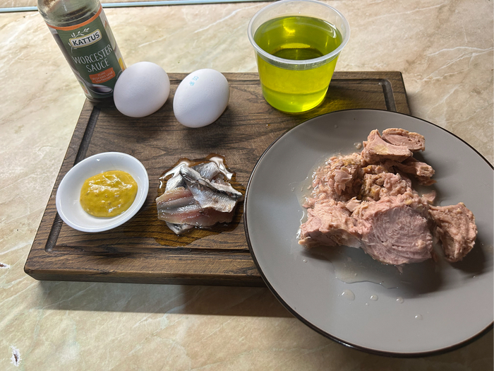 На фото забыл ЛИМОН и КАПЕРСЫ не пропустите ниже