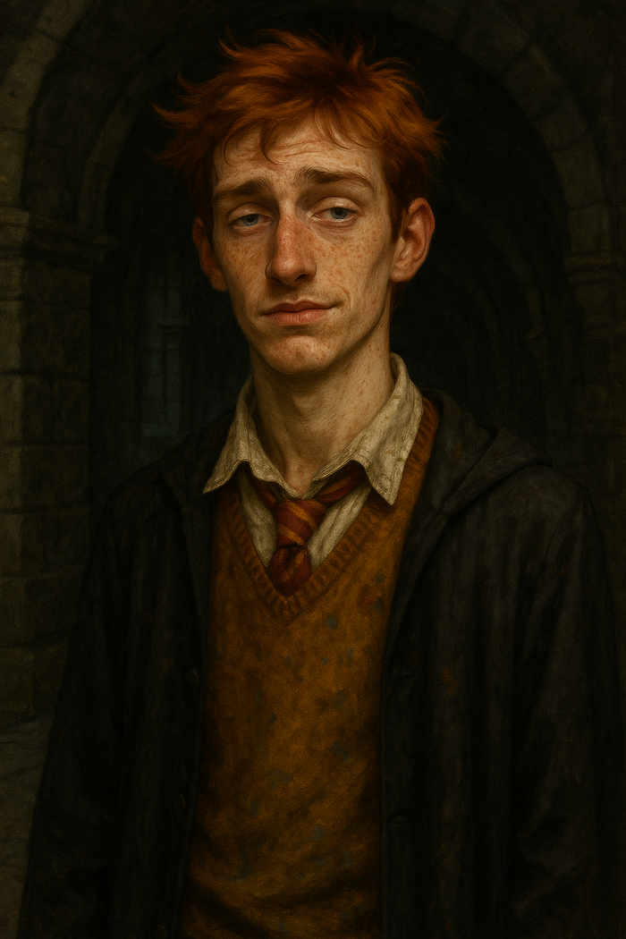 Повзрослевший Рон Уизли