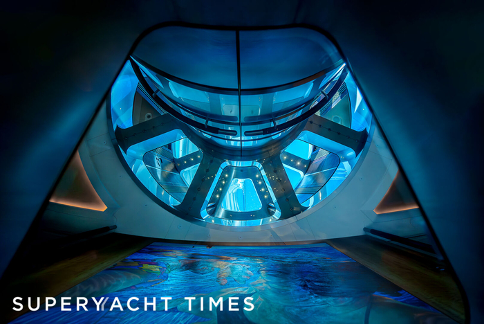 Вид из колодца вверх