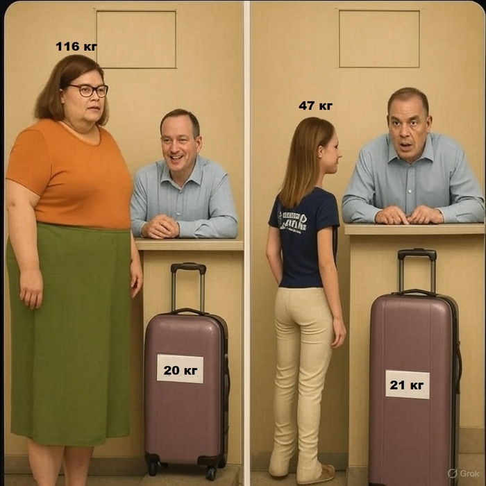 Когда чемодан важнее человека