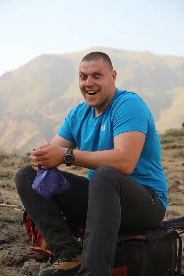 Дима, реммастер. Три дня в горах было достаточно, чтобы понять, насколько мы безумная группа.