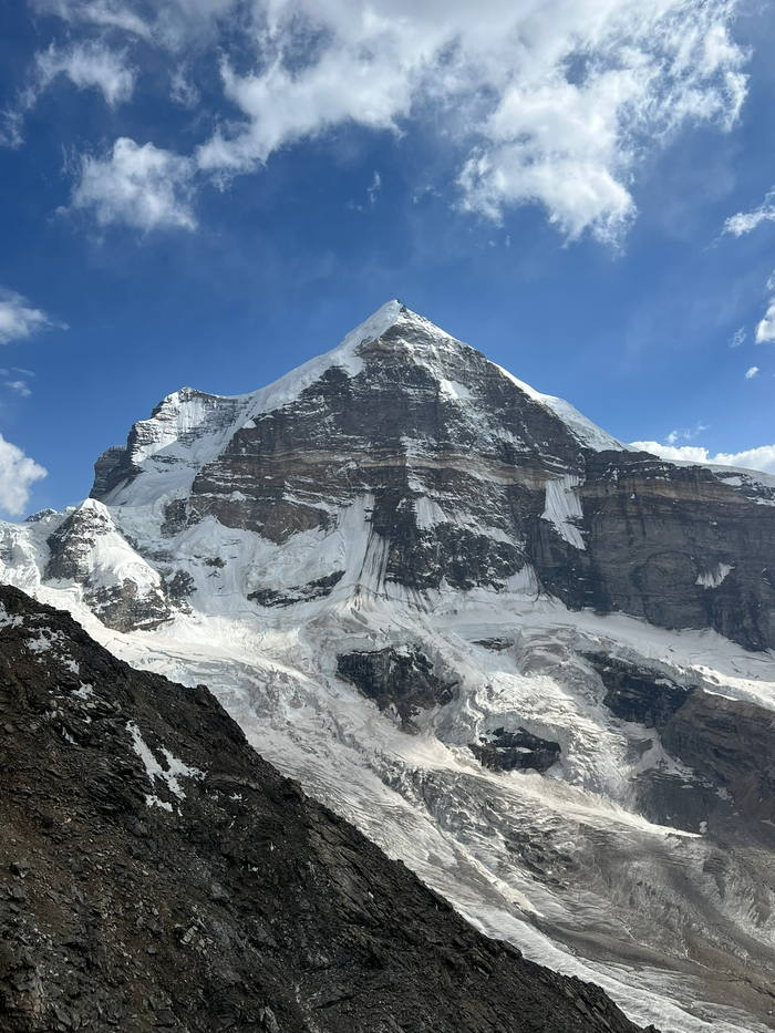 Пик Маркса, 6723. Мы туда не ползали, но адреналина хватало и без этого.