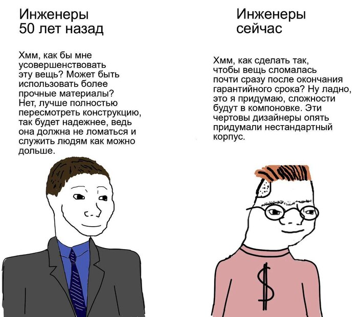 Инженеры тогда и сейчас