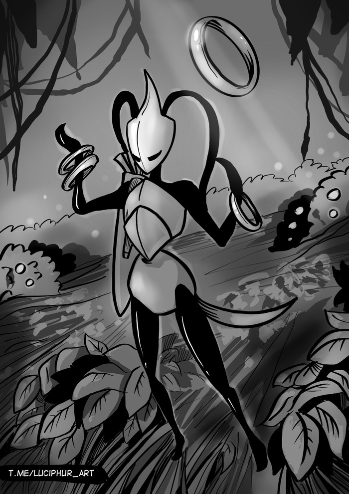 Inktober  Hollow Knight - Silksong - 