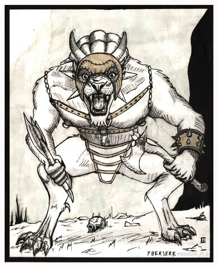 RPGtober - 7. Берсерк