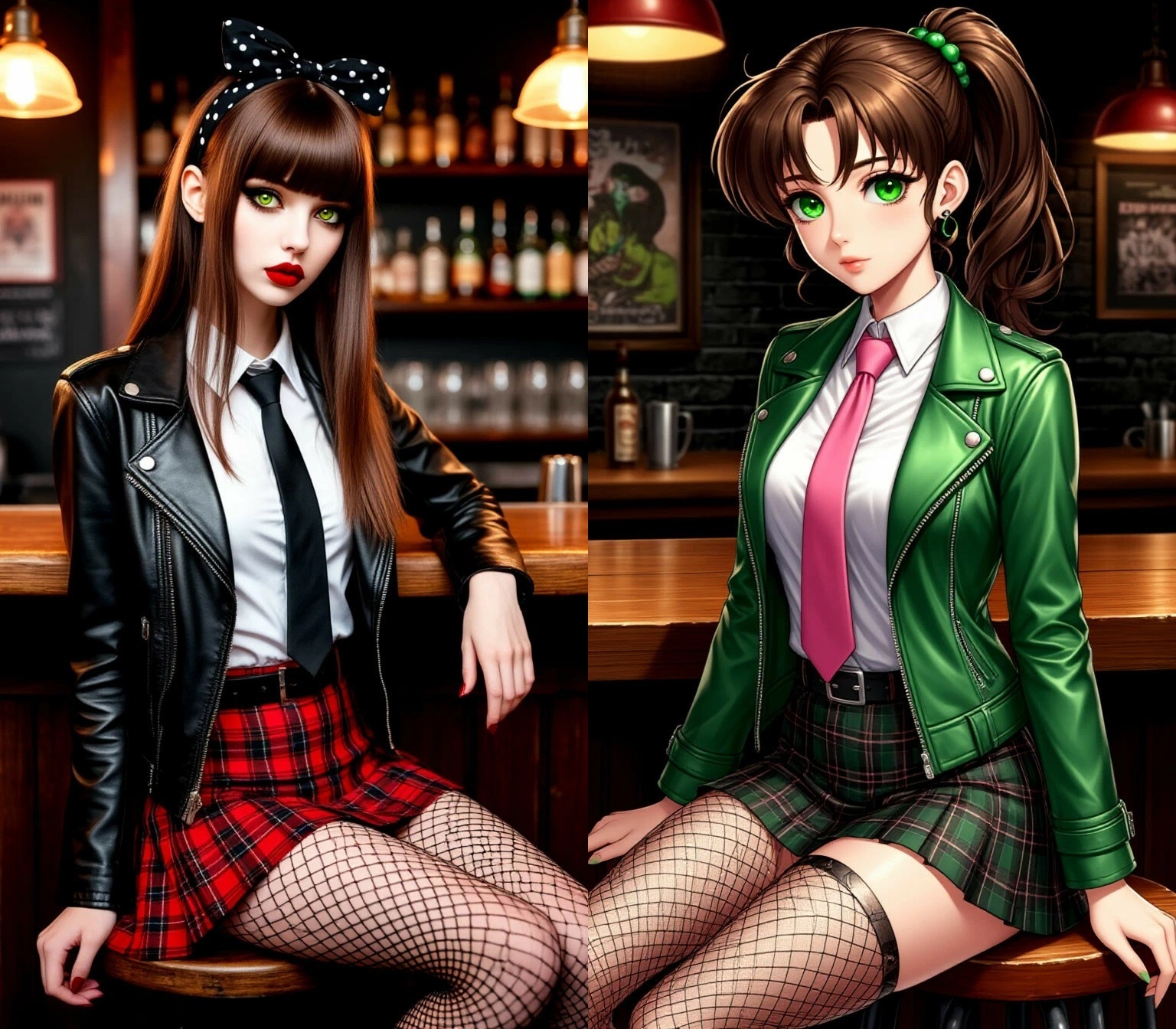 Однажды, в Вселенной Френдзоны Кера Смит впервые встретились Макото Кино 2 часть Как Победить Хаос - Девочка, Поэт, Фантастика, Шедеврум (Яндекс), Френдзона, Арты нейросетей, Sailor Jupiter, Гранж, Бар, Женская дружба, Длиннопост