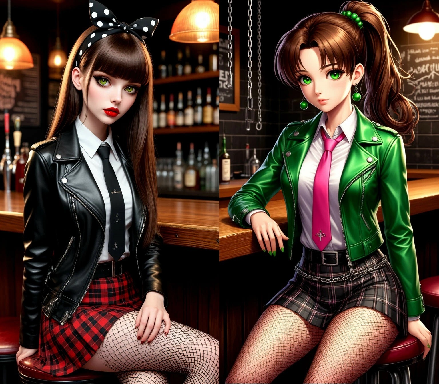 Однажды, в Вселенной Френдзоны Кера Смит впервые встретились Макото Кино 2 часть Как Победить Хаос - Девочка, Поэт, Фантастика, Шедеврум (Яндекс), Френдзона, Арты нейросетей, Sailor Jupiter, Гранж, Бар, Женская дружба, Длиннопост