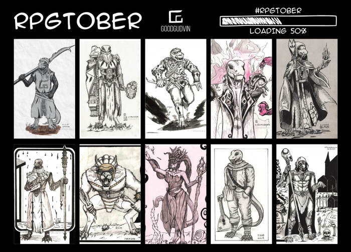 RPGtober 50% done