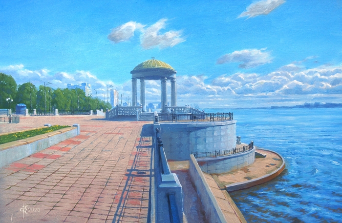 Холст, масло, 40х60 см., 2020 г.