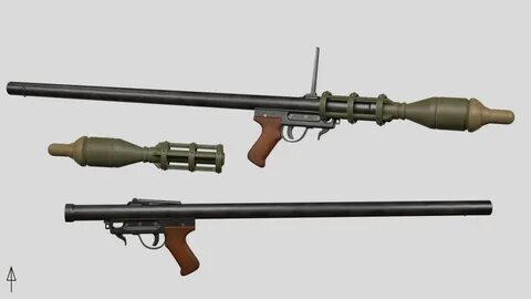 РПГ-1 заряженный, разряженный, сам снаряд