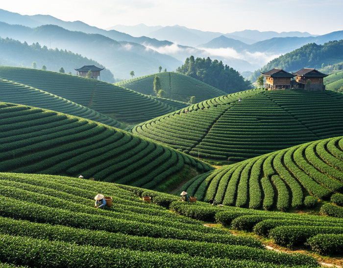 Чайные плантации