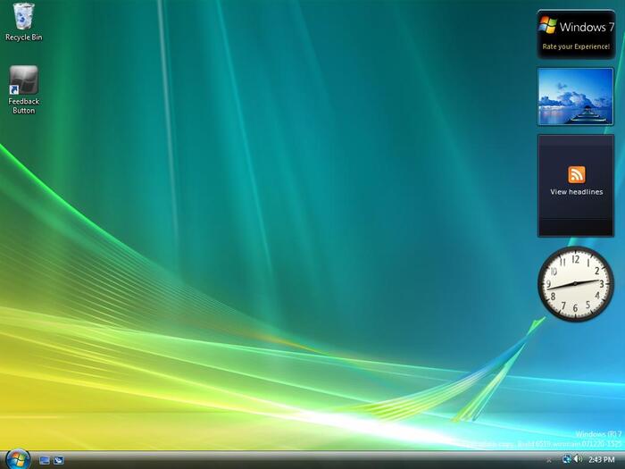    UI Windows 7