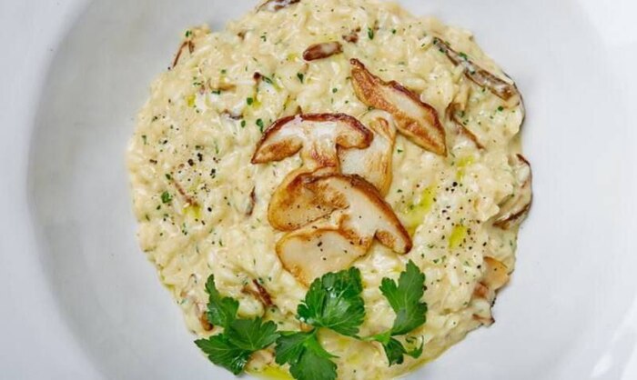 РИЗОТТО С БЕЛЫМИ ГРИБАМИ