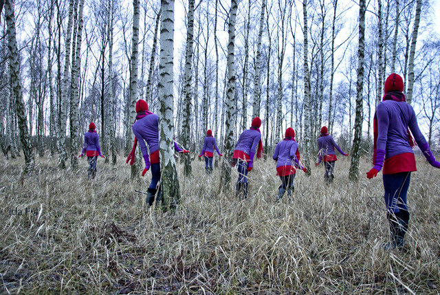 Как сделать несколько копий себя на одном фото