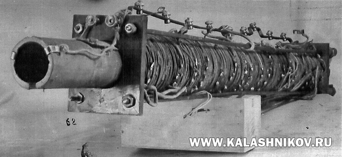 Электросоленоидное орудие ЭСО-1. ВИМАИВиВС