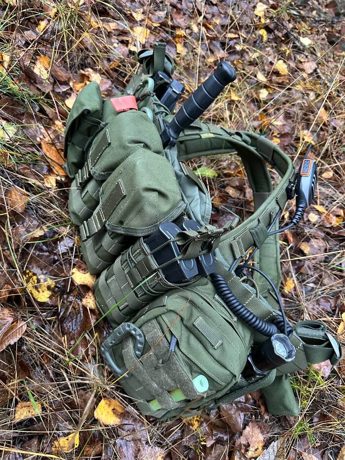 Подсумок “Захват” для двух магазинов АК от Force Line