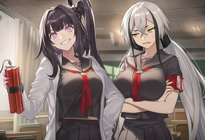 Sangvis Ferri - school edition