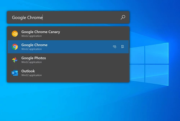 пример работы PowerToys Run
