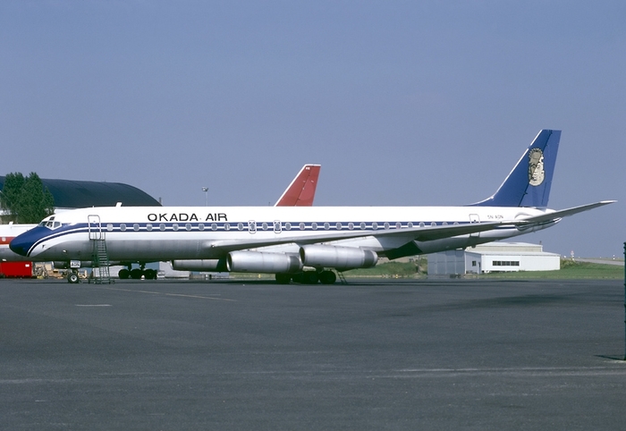 Douglas DC-8-62    JA8032,  1968      -.  1985 