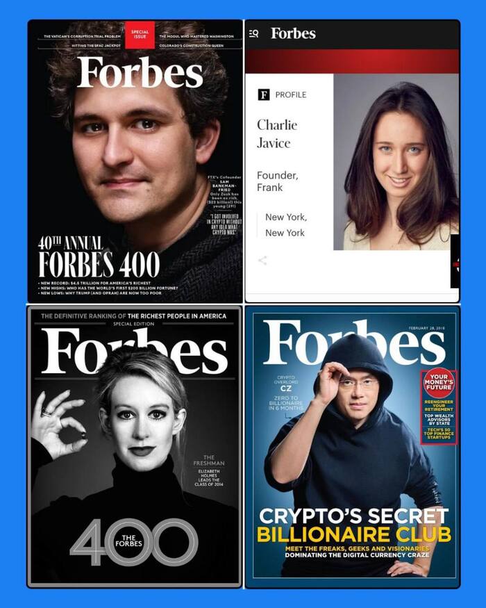 Forbes  30 до 30 превратился в Forbes  30 подозреваемых