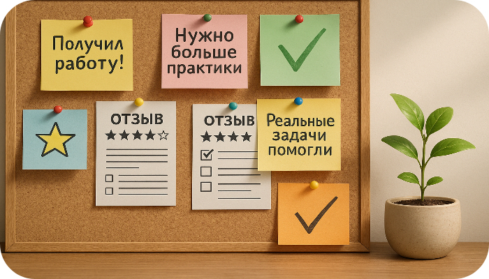 💡 Совет: смотрите не только на оценку, но и на недостатки, которые отмечают студенты — так вы поймёте, подходит ли вам школа.
