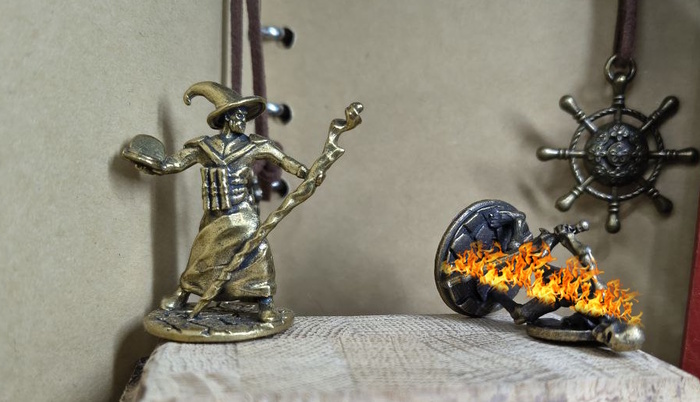 Волшебник не улыбнулся. Он наблюдал. Ибо магия не знает триумфа — лишь хладнокровное исполнение воли!