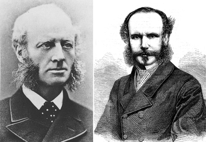 Гарри Паркс (слева) и Томас Боулби