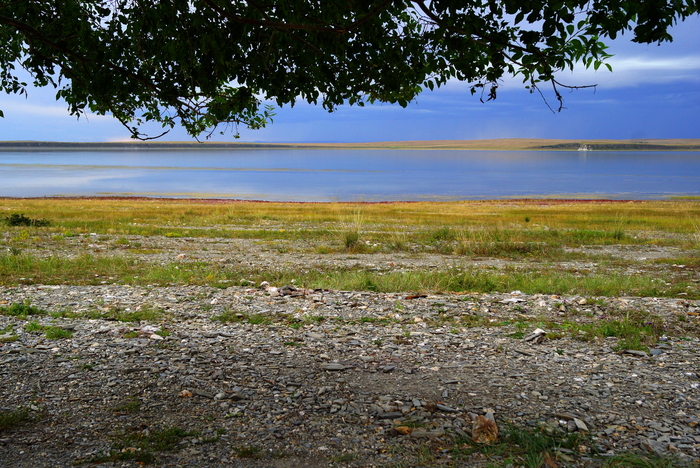 Озеро имеет горько-соленую воду, периодически высыхает. Период высыхания/ обводнения - 33 года. Озеро посещают птицы. в том числе журавли и лебеди. В окрестностях озера имеются стоянки древнего человека.