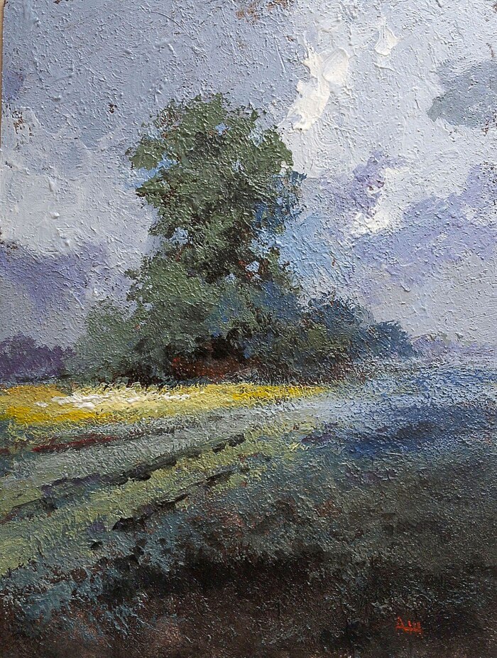 "Касаясь неба" 30х40 см