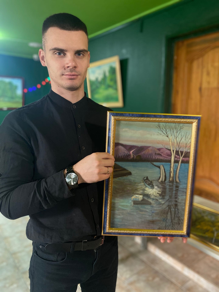 Автор статьи Бацких А.А. И картина Бузулукского художника Кандаратцева Владимира.