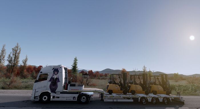 Euro Truck Simulator 2. По дороге в Северной Македонии